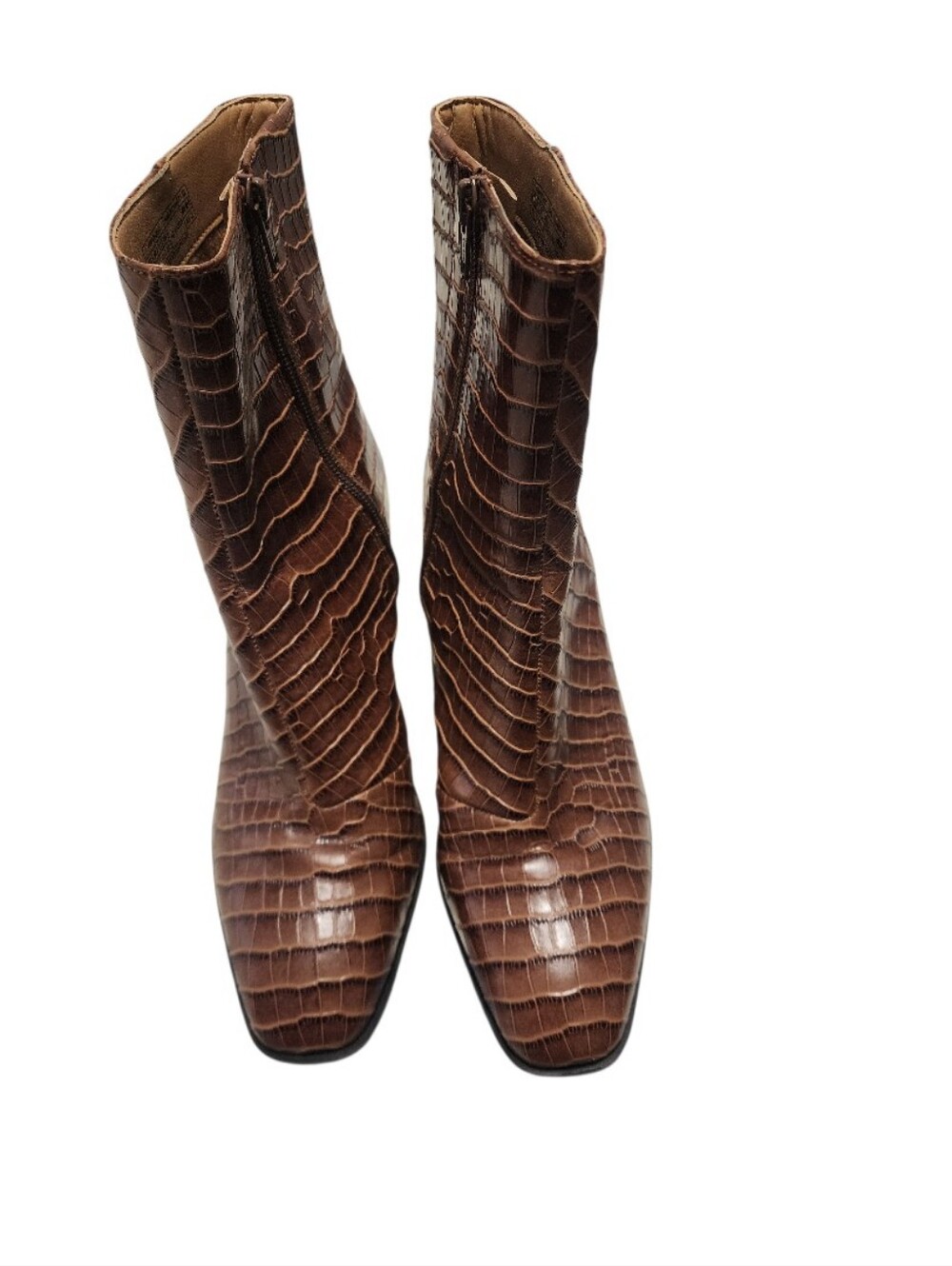Vionic Harper Croc Heeled Boots